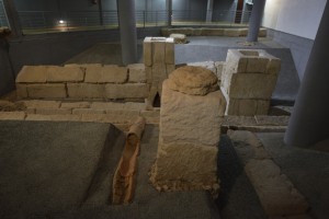 Restos de canalizaciones de una calzada romana| TONI BLANCO